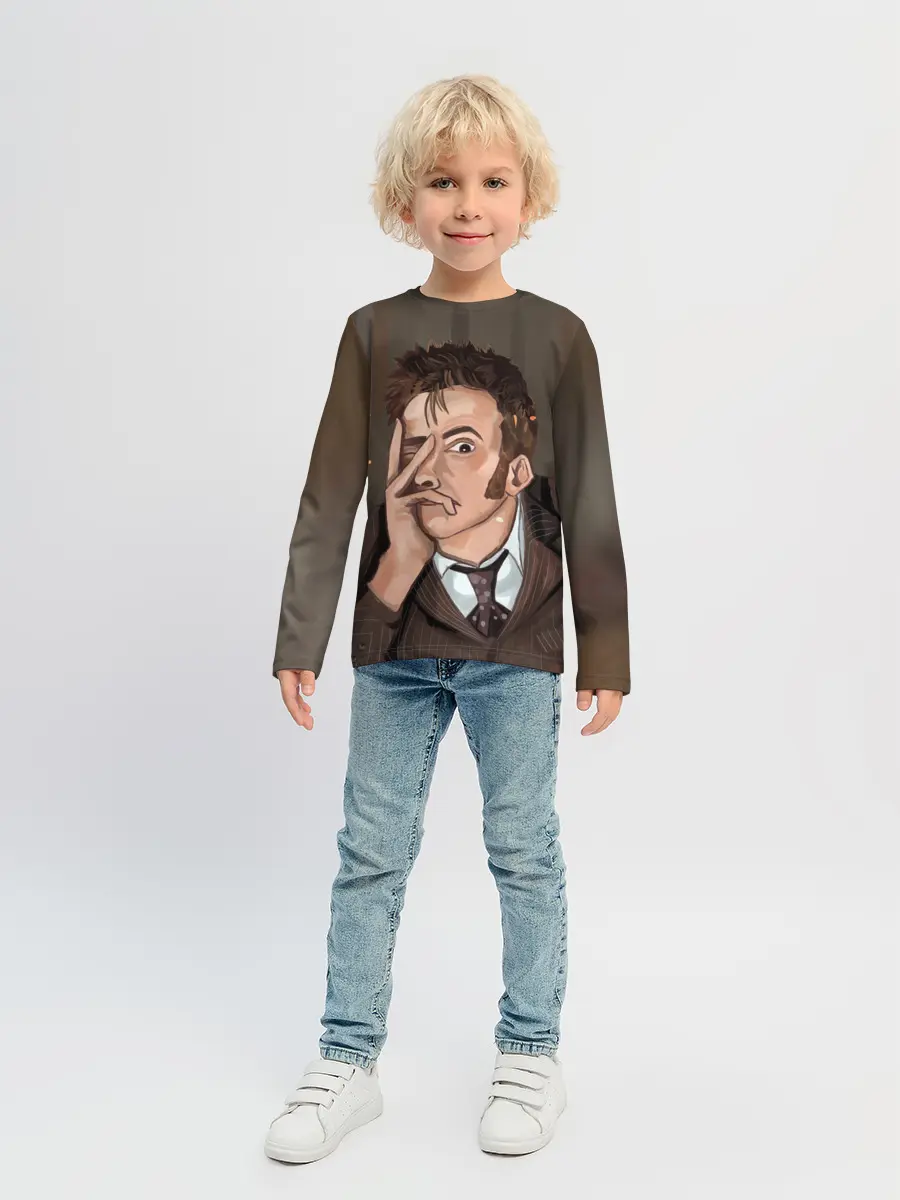 Детский лонгслив / 10TH DOCTOR WHO