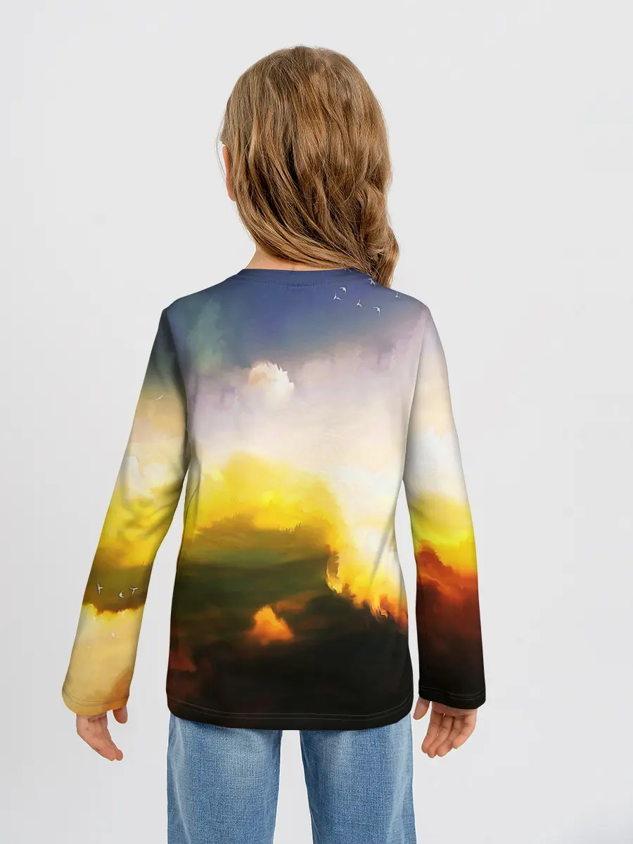 Детский лонгслив / Как приручить дракона