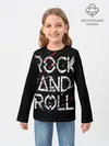 Детский лонгслив / Rock And Roll