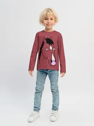 Детский лонгслив / BoJack Horseman