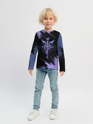 Детский лонгслив / Стальной алхимик | Fullmetal Alchemist