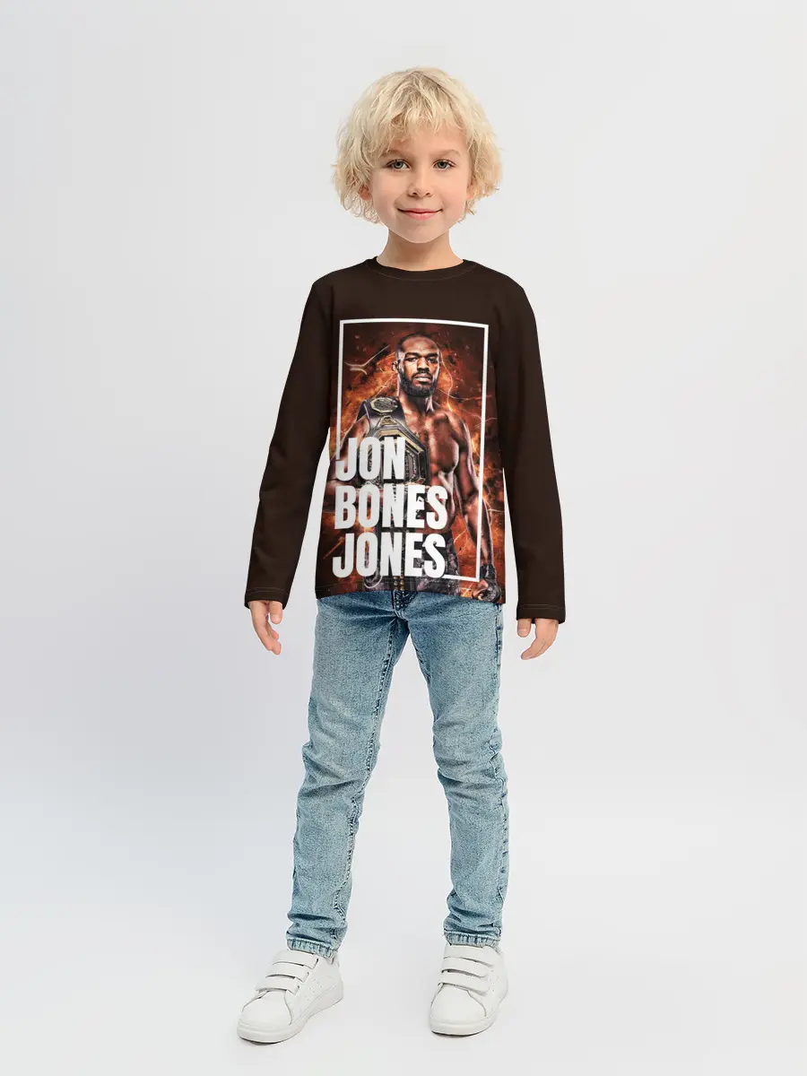 Детский лонгслив / Jon Jones