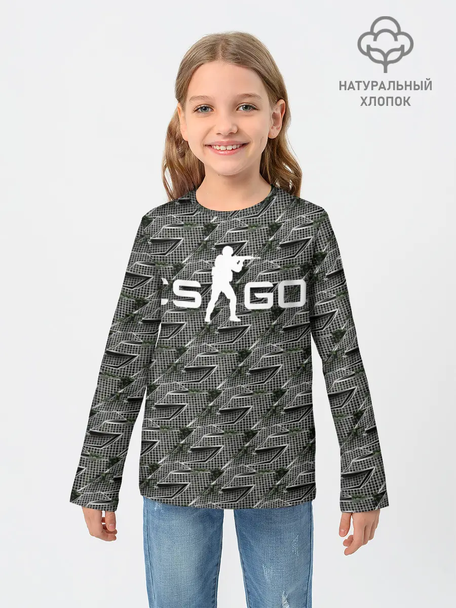 Детский лонгслив / CS GO