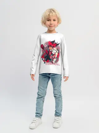 Детский лонгслив / Hazbin Hotel