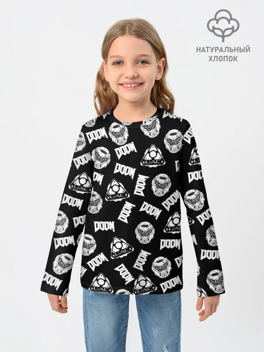 Детский лонгслив / Doom Eternal