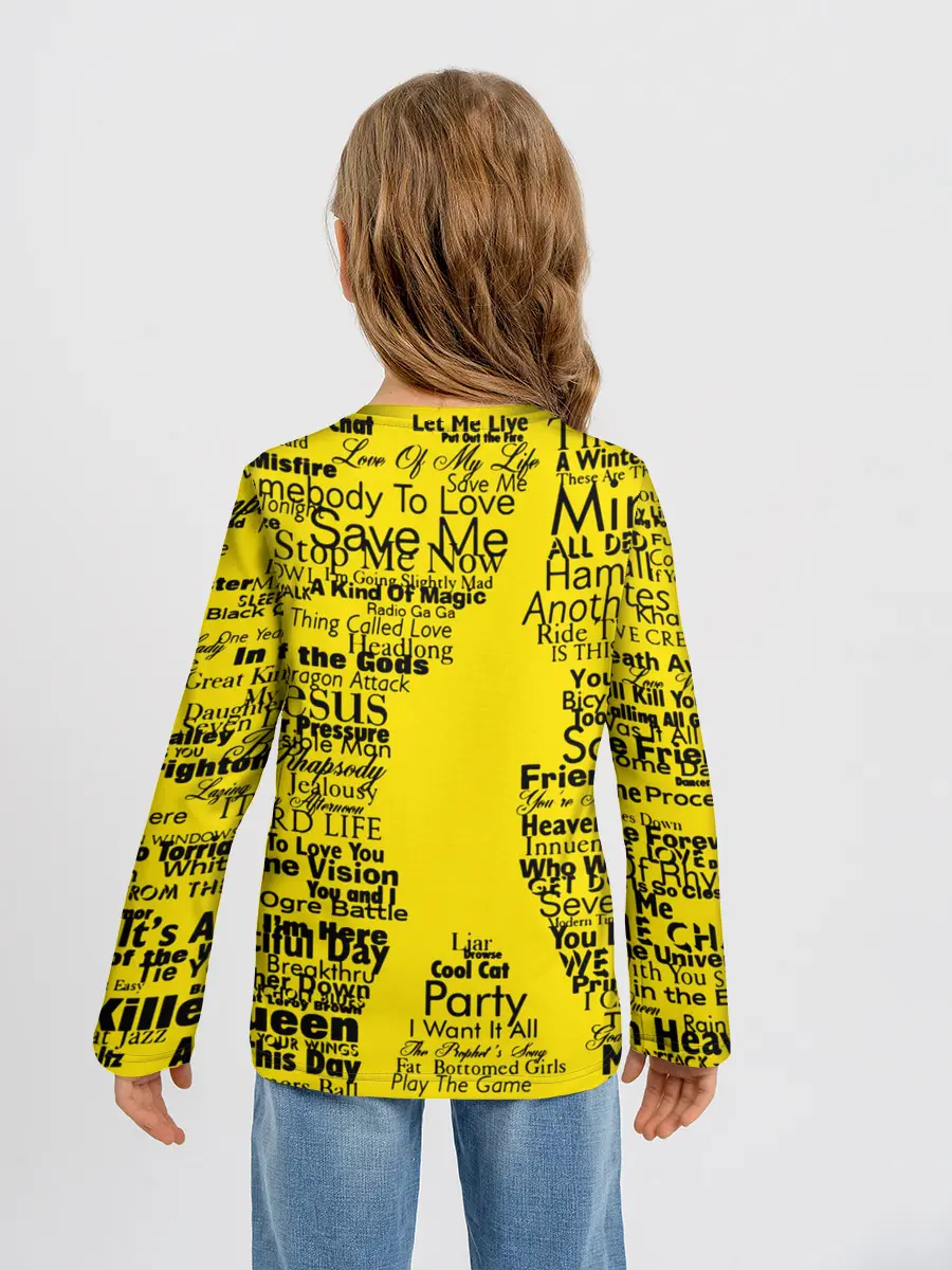 Детский лонгслив / Queen