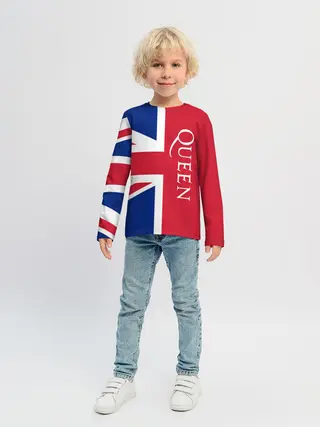 Детский лонгслив / Queen
