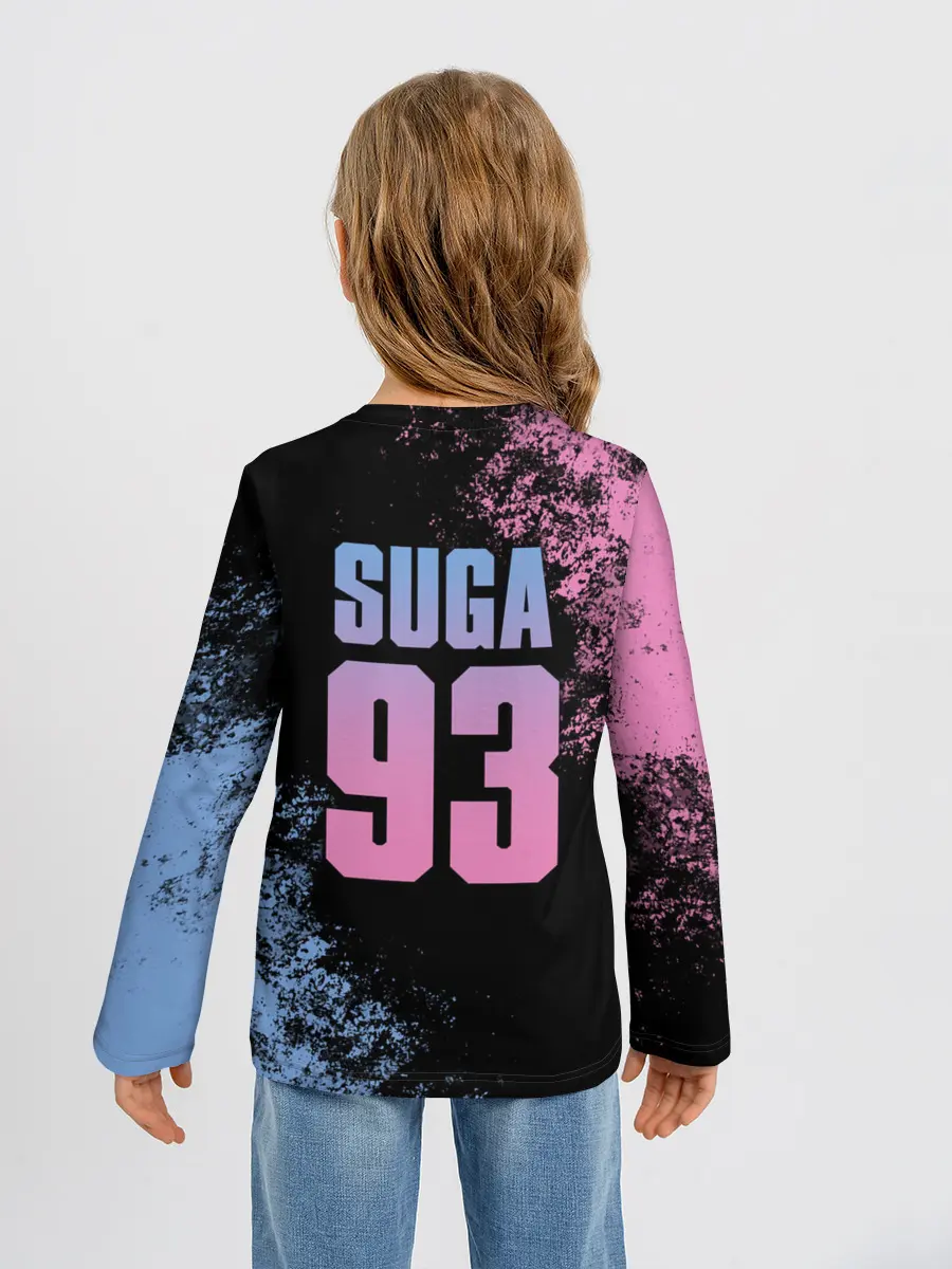 Детский лонгслив / BTS SUGA