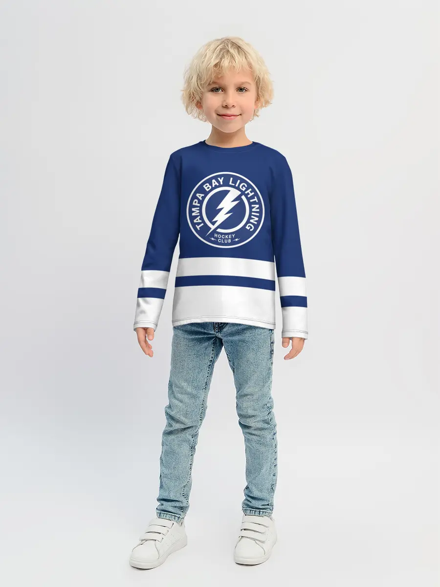 Детский лонгслив / Тампа-Бэй Лайтнинг