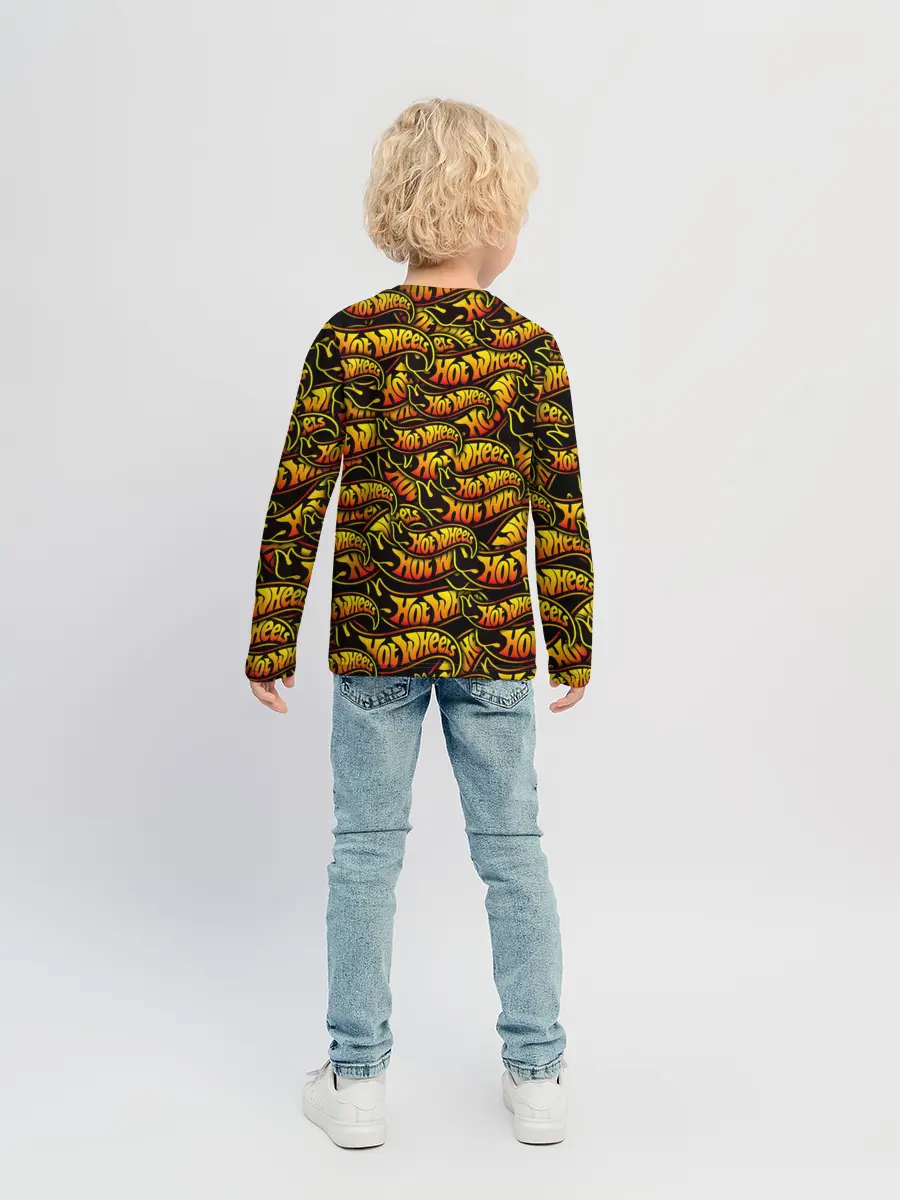 Детский лонгслив / Hot Wheels