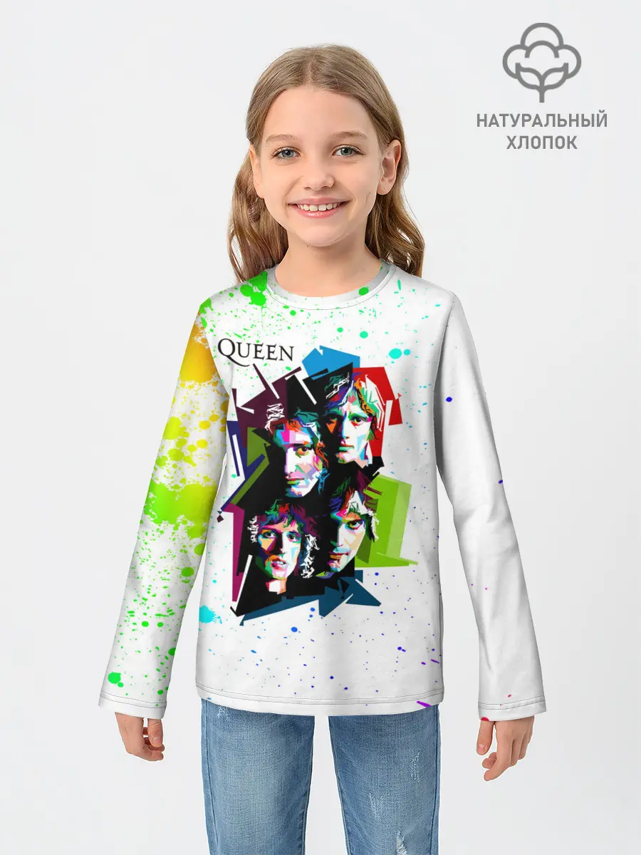 Детский лонгслив / Queen