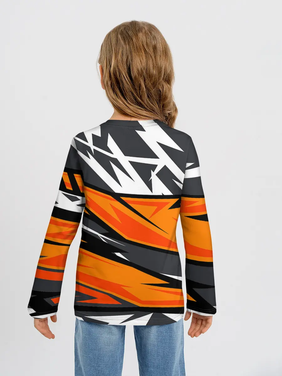 Детский лонгслив / corner camouflage