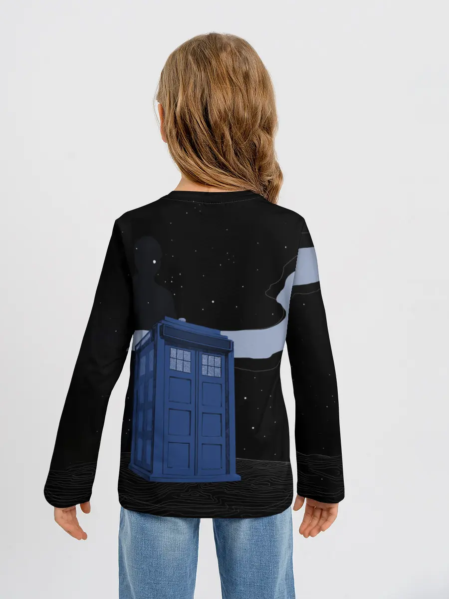 Детский лонгслив / ТАРДИС