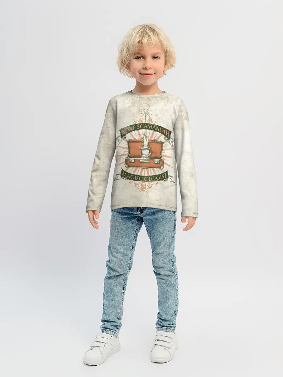 Детский лонгслив / Scamander Suitcase