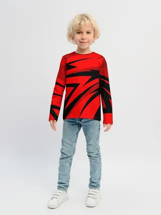 Детский лонгслив / Swift red pointer