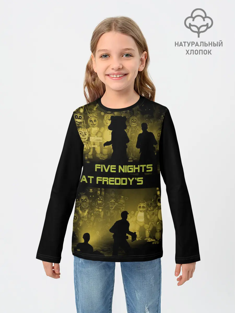 Детский лонгслив / Five Nights at Freddys