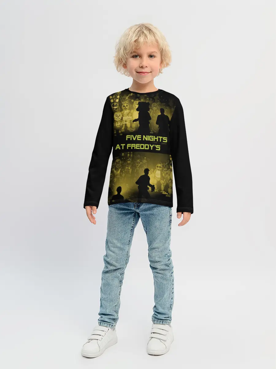 Детский лонгслив / Five Nights at Freddys