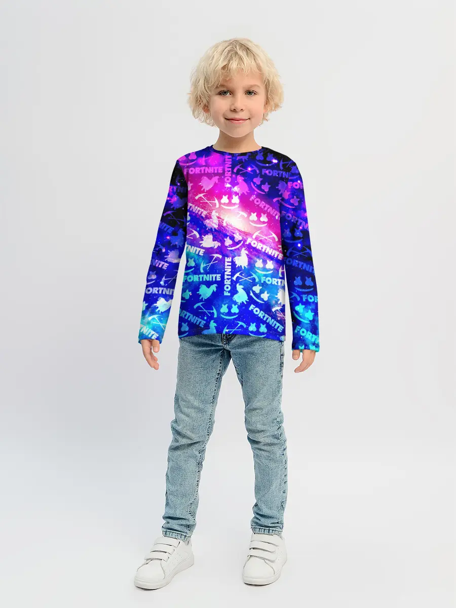 Детский лонгслив / FORTNITE&MARSMELLO COSMO