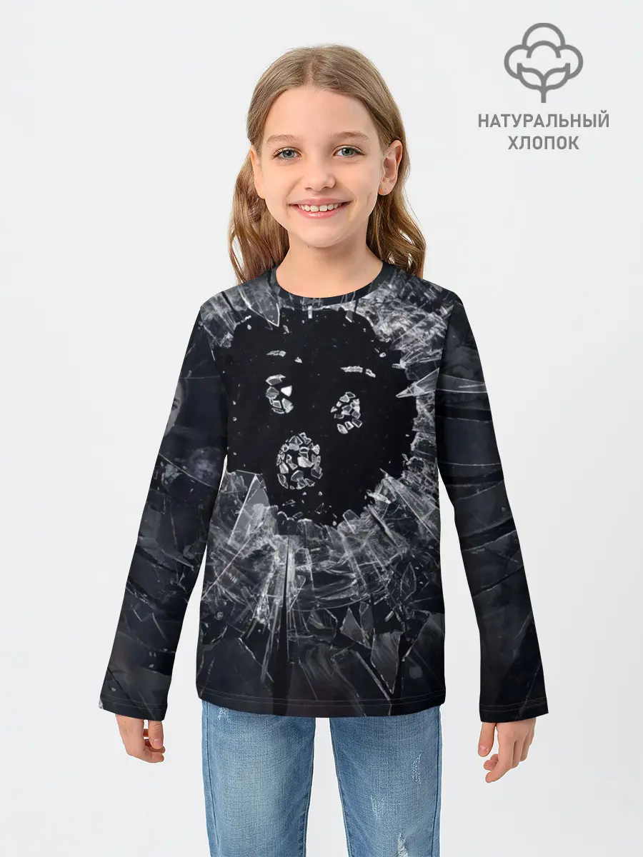 Детский лонгслив / ЧЕРНОЕ ЗЕРКАЛО
