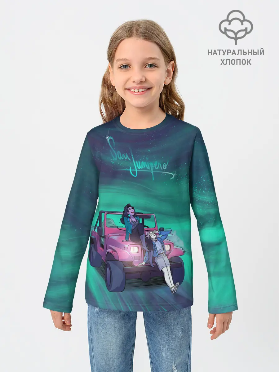 Детский лонгслив / ЧЕРНОЕ ЗЕРКАЛО