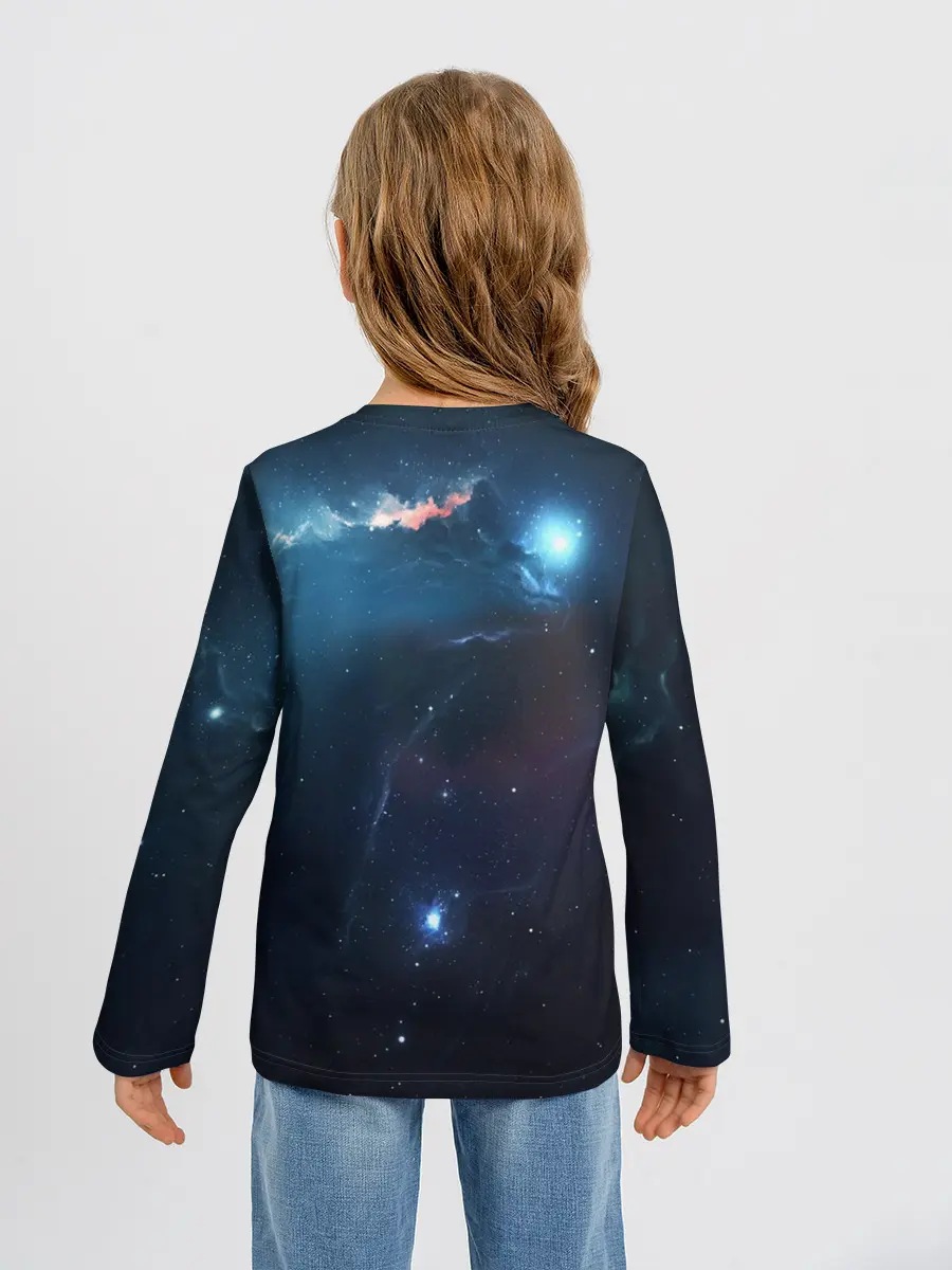 Детский лонгслив / Spaceship