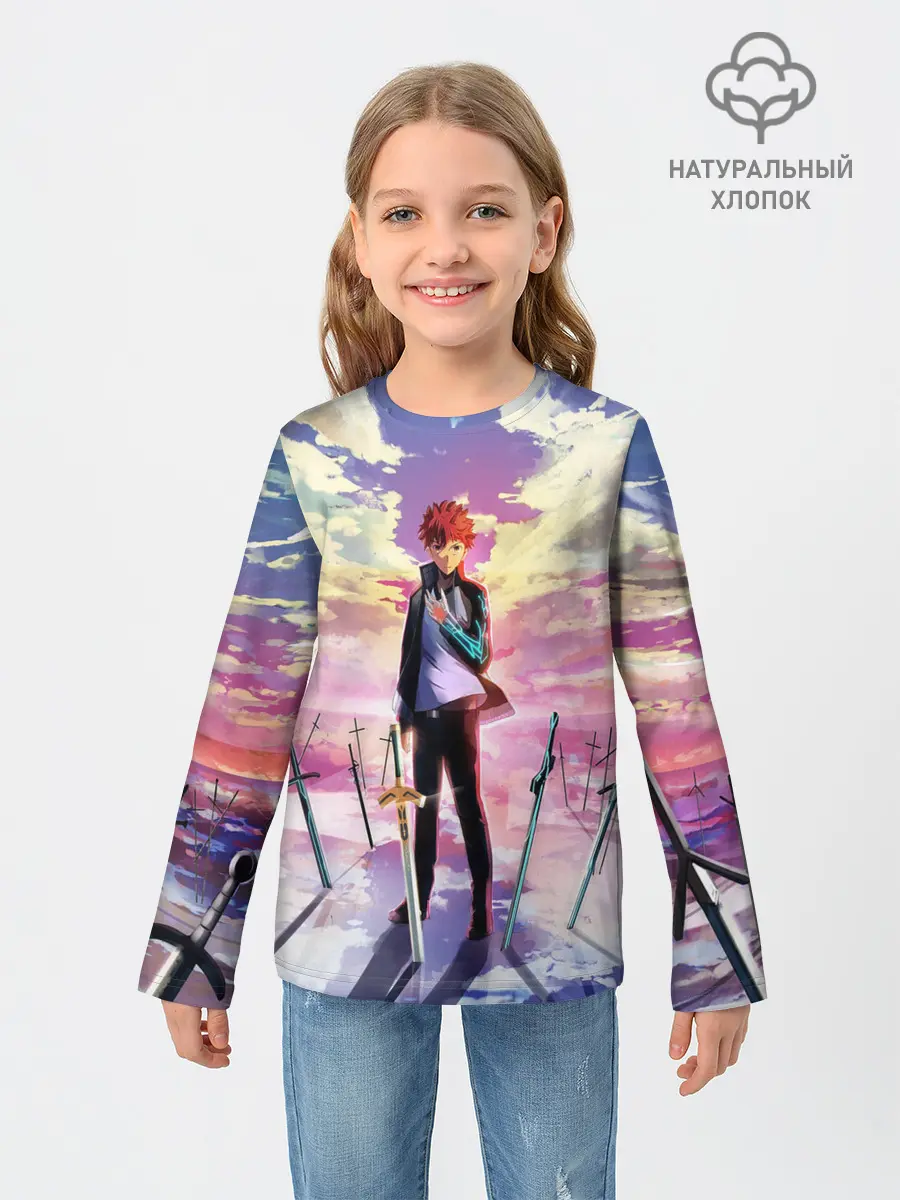 Детский лонгслив / Emiya Shirou