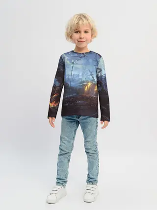 Детский лонгслив / Halloween