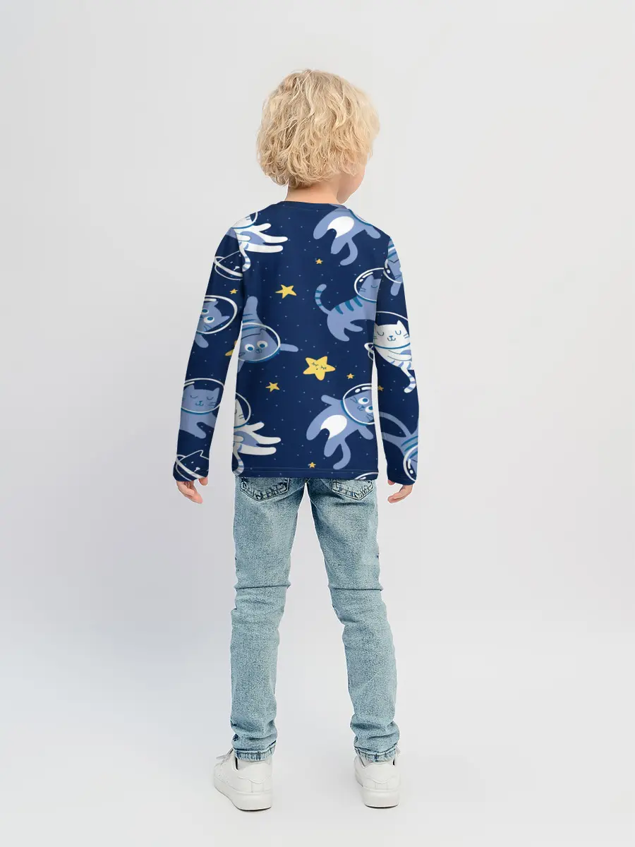 Детский лонгслив / КОСМОКОТ