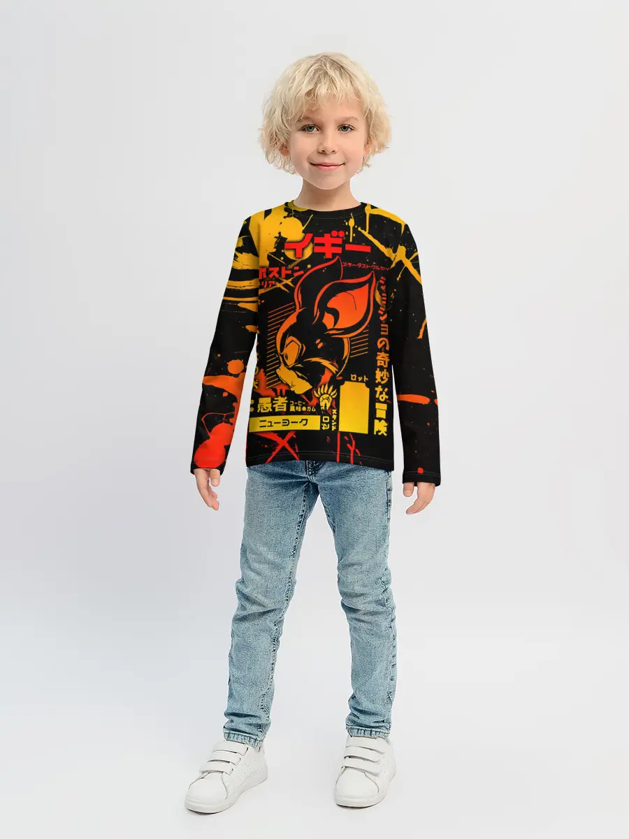 Детский лонгслив / JoJo Bizarre Adventure
