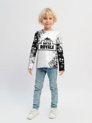 Детский лонгслив / Fortnite & Marshmello