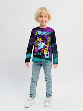 Детский лонгслив / Приключения ДжоДжо