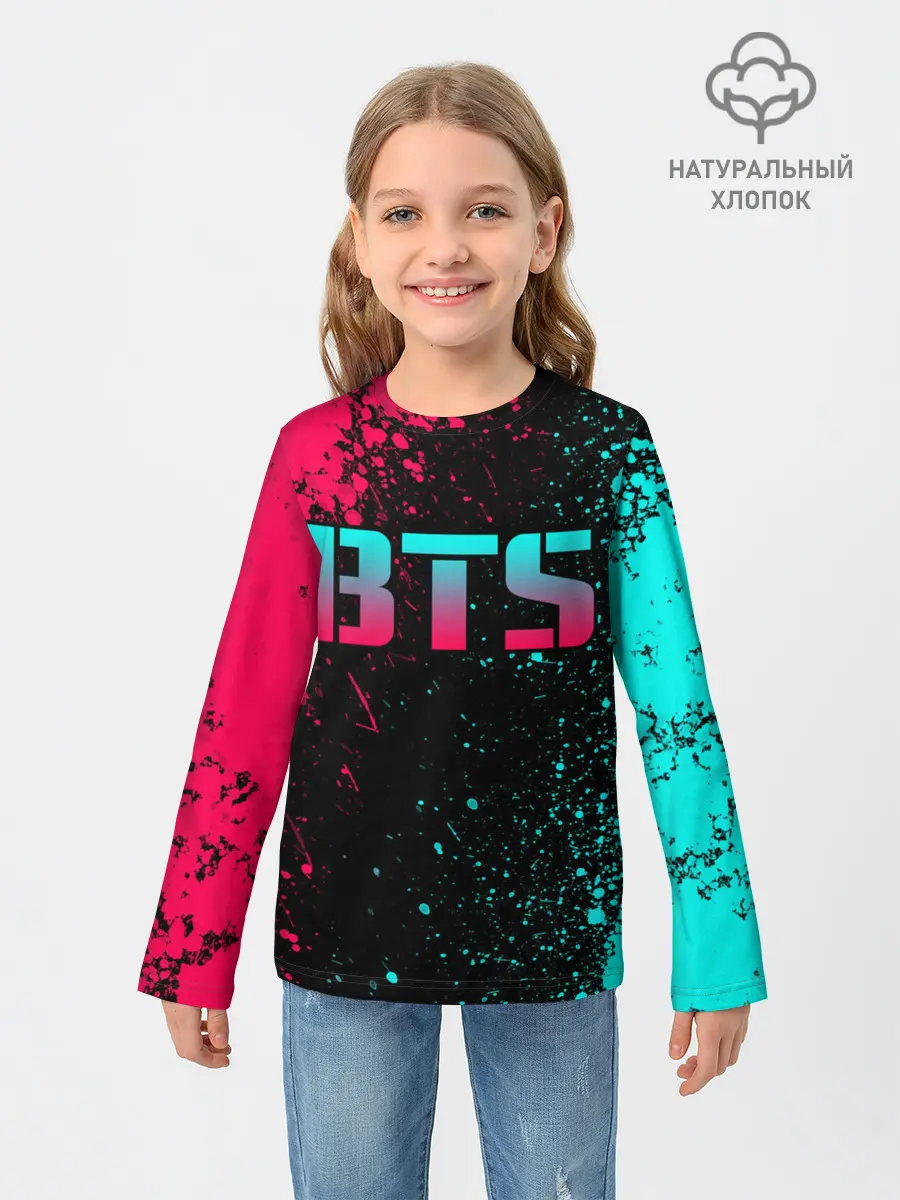 Детский лонгслив / BTS