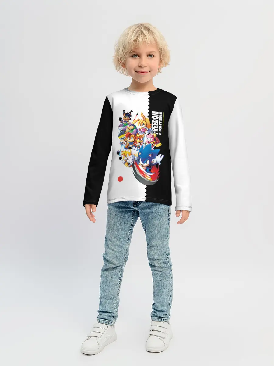 Детский лонгслив / СОНИК