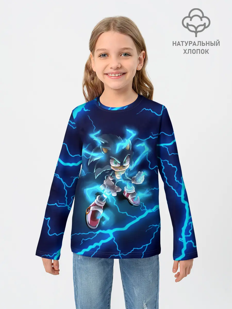 Детский лонгслив / SONIC | СОНИК