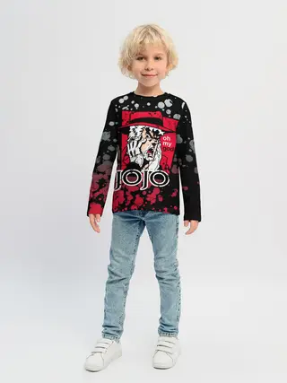 Детский лонгслив / Приключения ДжоДжо