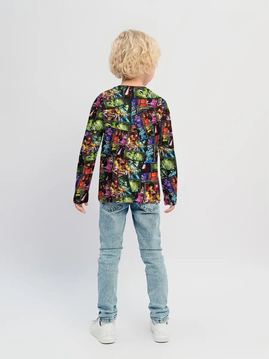 Детский лонгслив / JoJo Bizarre Adventure