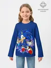 Детский лонгслив / Sonic