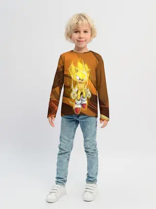 Детский лонгслив / Sonic