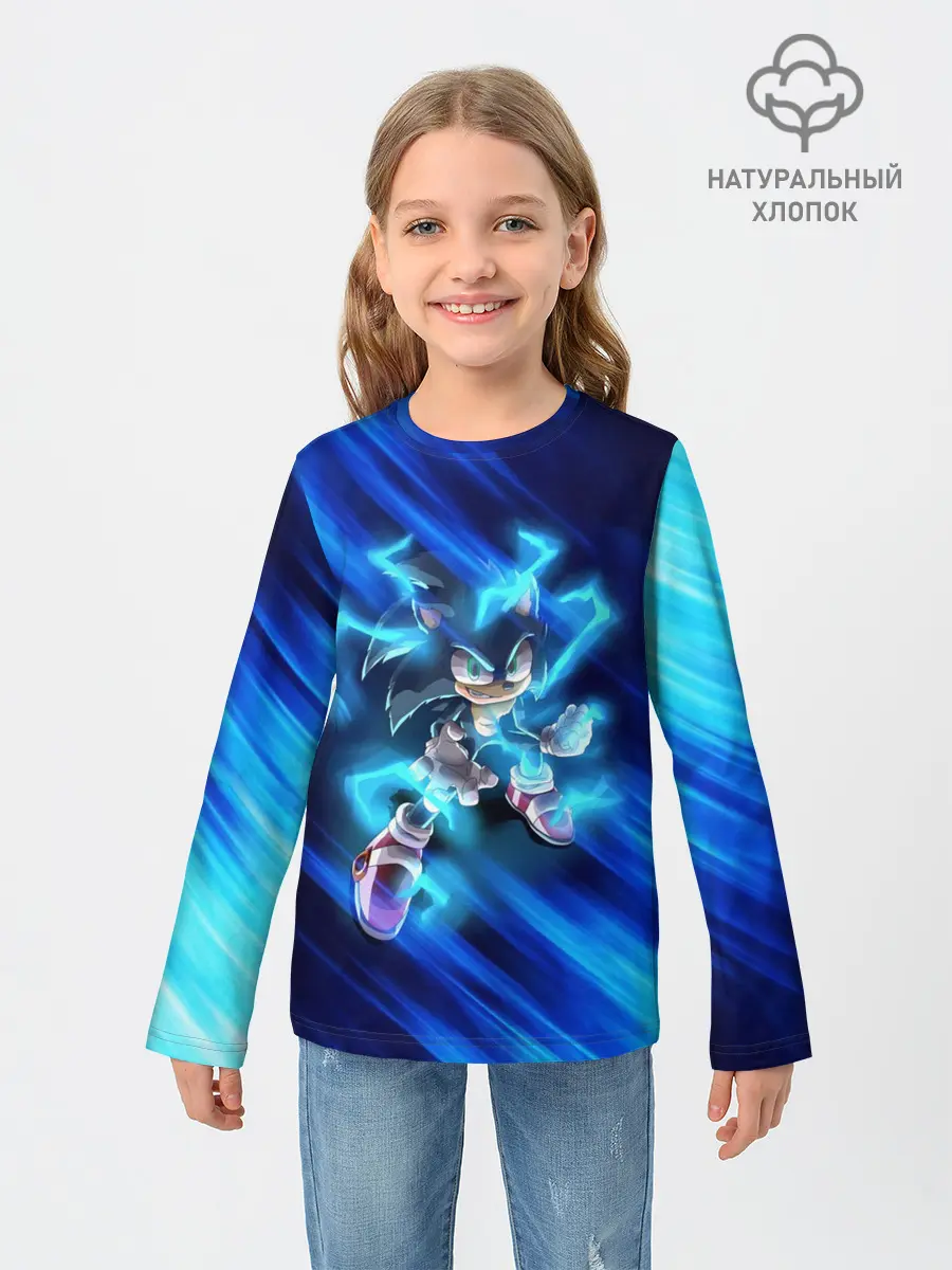 Детский лонгслив / СОНИК