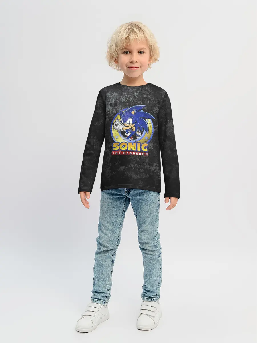 Детский лонгслив / СОНИК