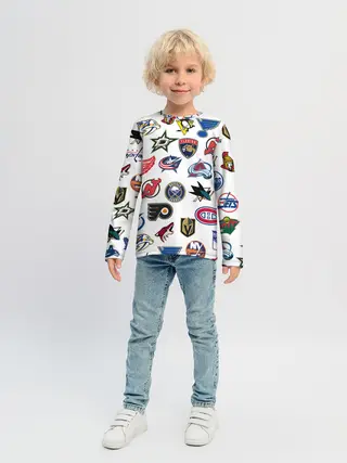 Детский лонгслив / NHL PATTERN