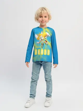 Детский лонгслив / Sonic - Майлз Тейлз