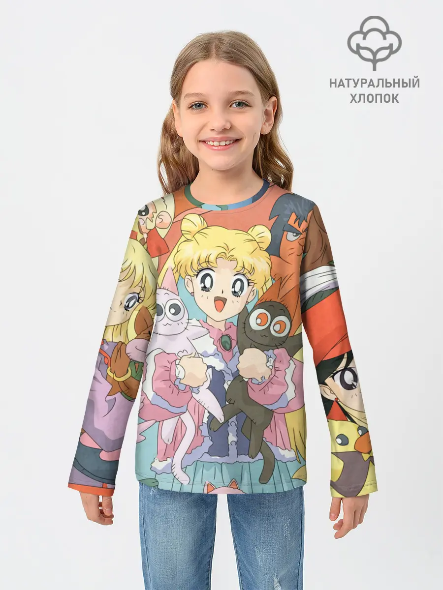 Детский лонгслив / СЕЙЛОР МУН