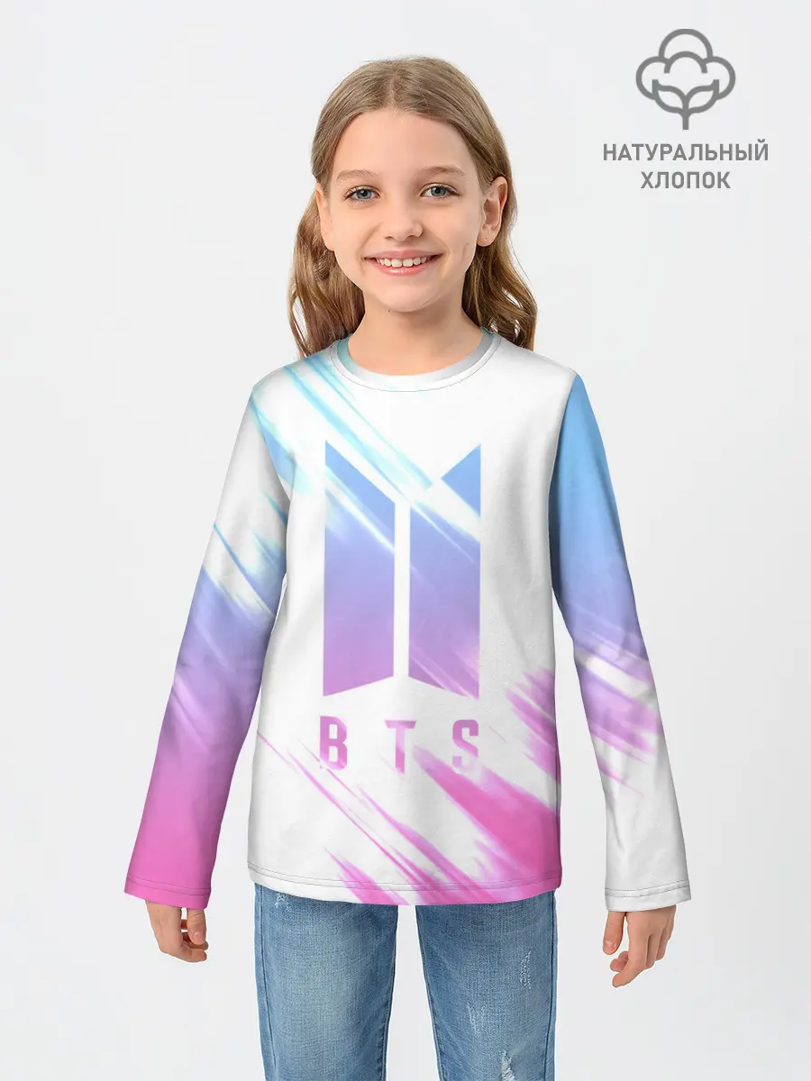 Детский лонгслив / BTS | БТС