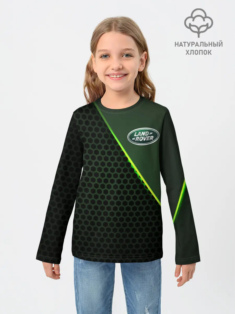 Детский лонгслив / Land Rover | Ленд Ровер