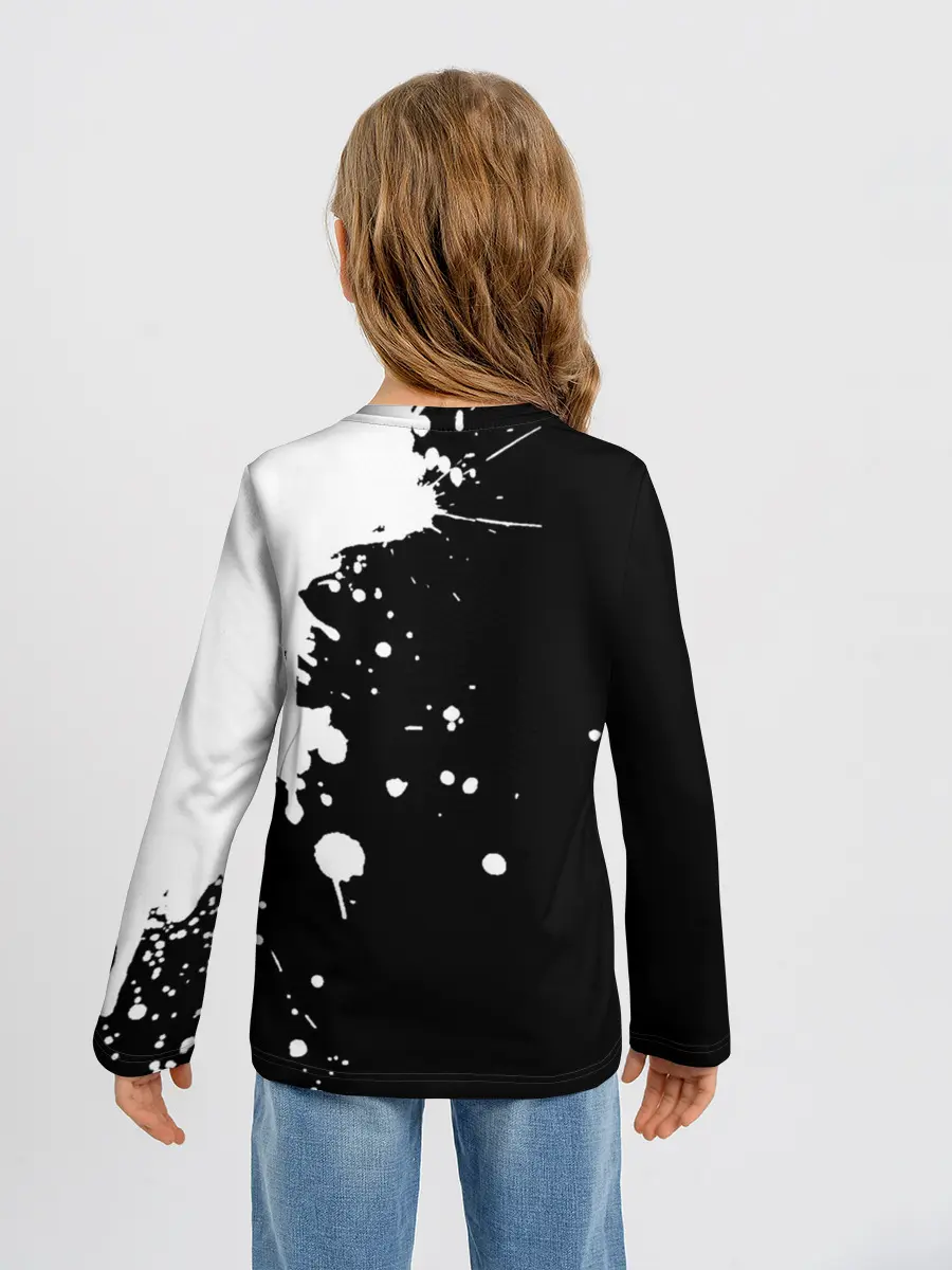 Детский лонгслив / AC/DC Back in Black