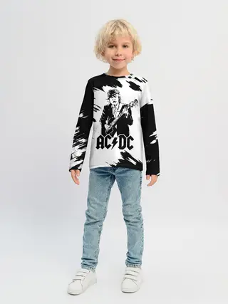 Детский лонгслив / AC/DC