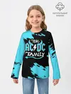 Детский лонгслив / The AC/DC famely