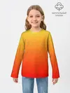 Детский лонгслив / Оранж