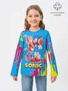 Детский лонгслив / Sonic